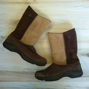Merrell Encore Suede Shearling Lined Boots
